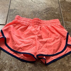 Athletic Works Women's Pink Shorts with Blue Trim